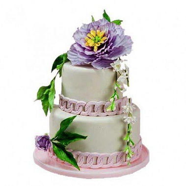 Торт Свадебный цветок купить - красноярск.сладкоежкин.рф