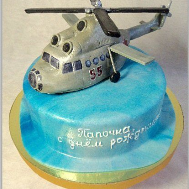 Торт военный вертолёт купить - красноярск.сладкоежкин.рф